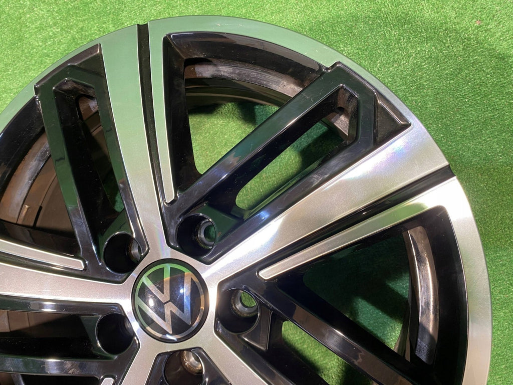 1x Alufelge 17 Zoll 6.5" 5x112 49ET 2K7601025C VW Caddy Rim Wheel FEL9607622489fw