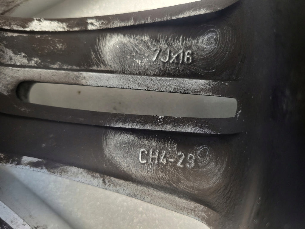 1x Alufelge 16 Zoll 7.0" 4x108 29ET Glanz Silber 9670053177 Citroën C4 Ii FEL7758223558me