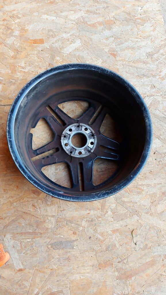 1x Alufelge 18 Zoll 7.5" 5x112 49ET Glanz Schwarz A1774011500 Mercedes-Benz Amg FEL8204221240lr