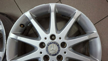 Laden Sie das Bild in den Galerie-Viewer, 4x Alufelge 17 Zoll 7.0" 5x112 49ET Glanz Silber A1694010702 Mercedes-Benz W245 FEL3660849367gl