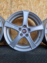 Laden Sie das Bild in den Galerie-Viewer, 4x Alufelge 17 Zoll 6.5" 5x112 41ET Glanz Silber KBA50398 Audi I Rim Wheel FEL7658214849qm
