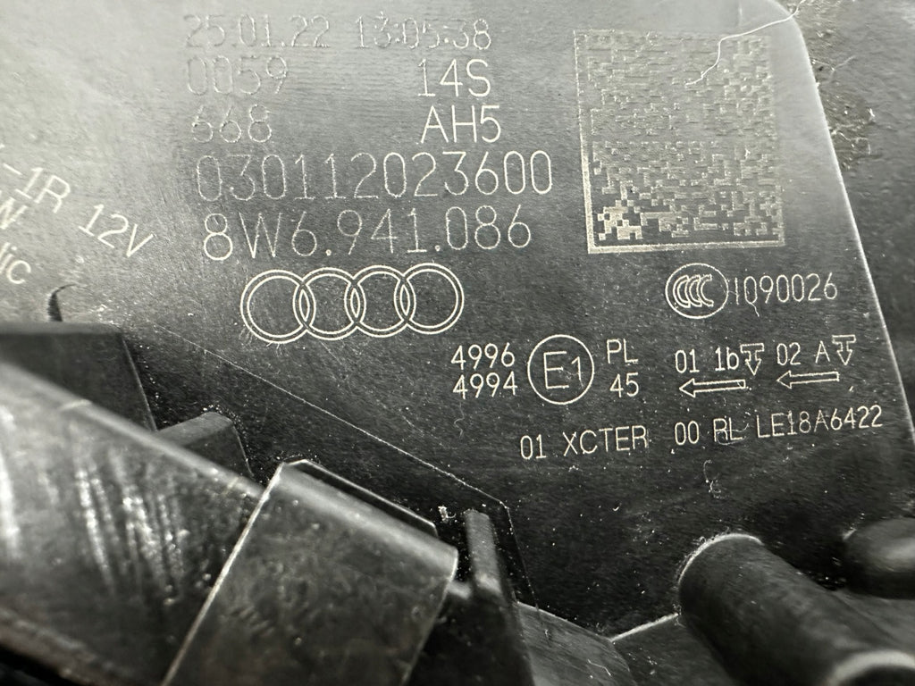 Frontscheinwerfer Audi A5 8W6941086 Ein Stück (Rechts oder Links) Headlight SCH3955525482dg
