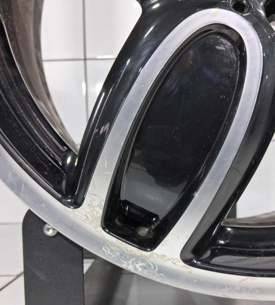 1x Alufelge 18 Zoll 7.0" 5x112 54ET Glanz Schwarz 6855115 Mini F56 F55 Rim Wheel FEL9766759828ps