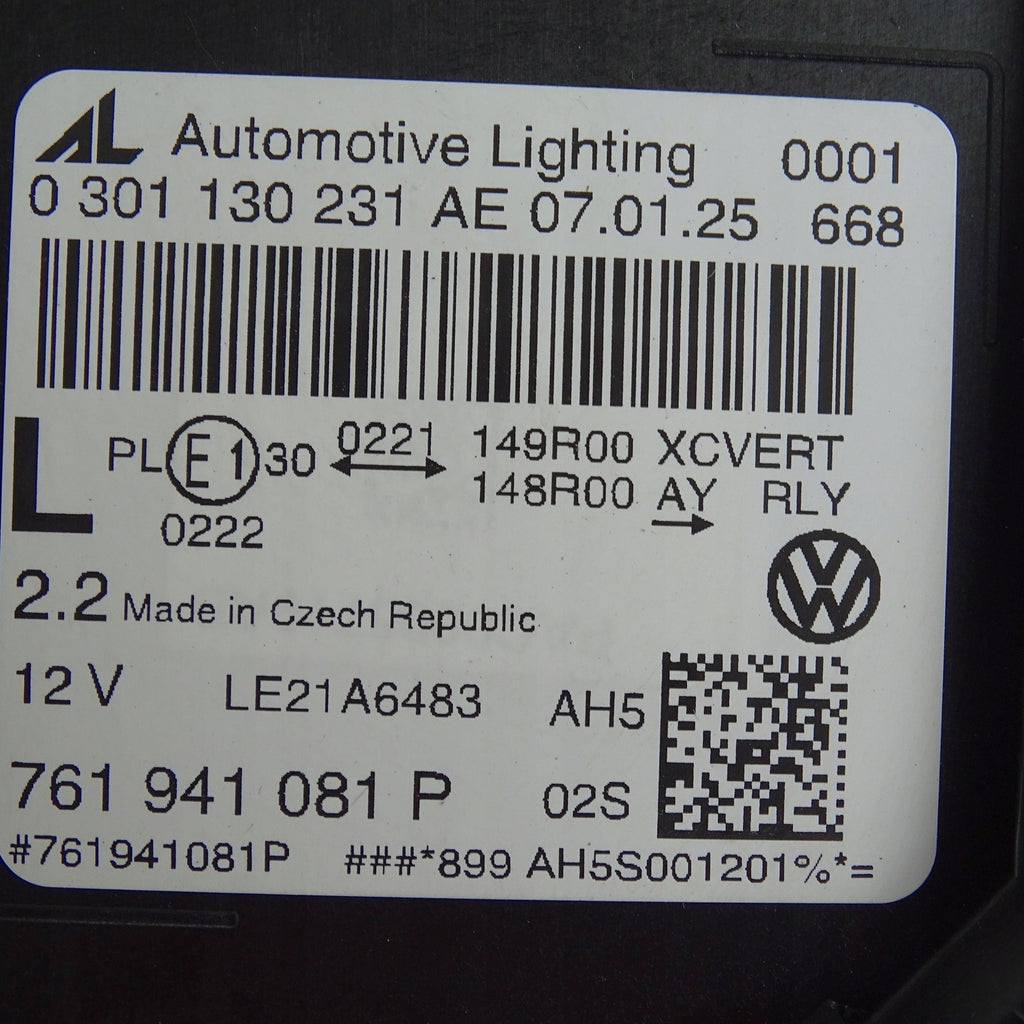 Frontscheinwerfer VW Touareg 761941081P Full LED Links Scheinwerfer Headlight SCH4192962395py