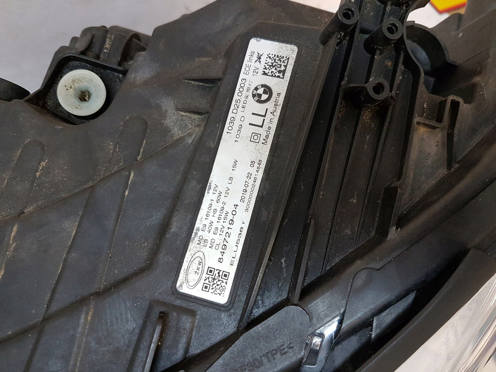 Frontscheinwerfer BMW 6 G32 8497219-04 8497220-04 Full LED Rechts oder Links SCH4434702285kk