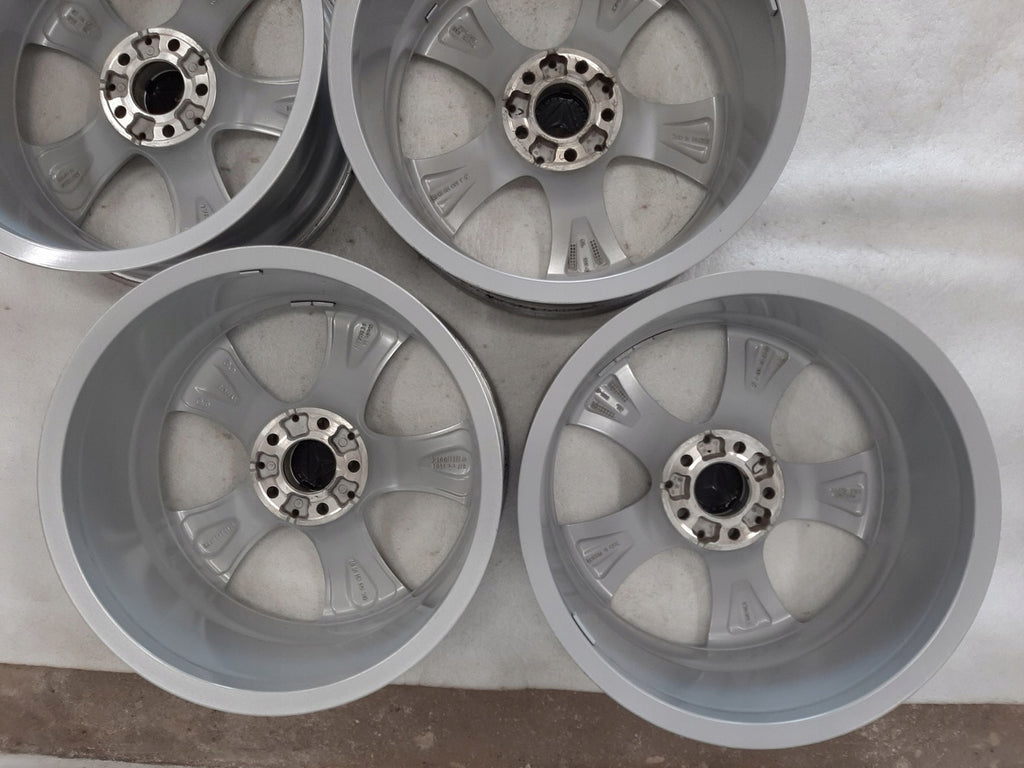 4x Alufelge 18 Zoll 8.0" 5x112 38ET Glanz Silber A2534010800 Mercedes-Benz Glc
