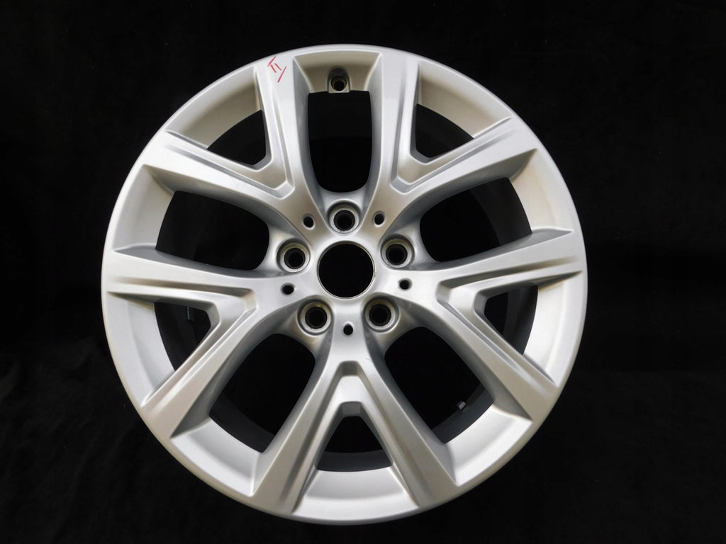 1x Alufelge 17 Zoll 6.5" 5x112 39ET Glanz Silber 6856076 BMW F39 X1 F48 FEL3479864826br