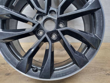 Load image into Gallery viewer, 1x Alufelge 18 Zoll 7.0" 5x112 45ET Glanz Schwarz 57A601025AS Skoda Karoq FEL5289274626ei