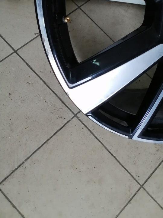 1x Alufelge 20 Zoll 9.0" 5x108 53ET Glanz Schwarz 32134524 Polestar 2 Rim Wheel FEL7025443125mm