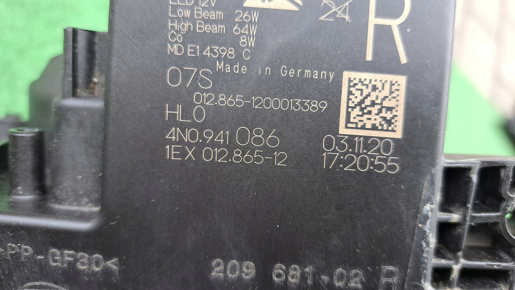 Frontscheinwerfer Audi A8 D5 4N0941086 Laser Rechts Scheinwerfer Headlight SCH1715407576pu