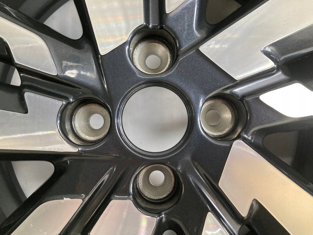 1x Alufelge 16 Zoll 6.0" 4x100 50ET Schwarz 403005FA1B Nissan Micra K14