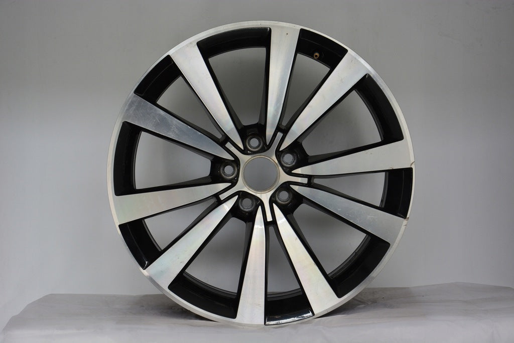 1x Alufelge 19 Zoll 8.0" 5x112 48ET Glanz Silber 5C0601025 Vw Rim Wheel FEL4855613235as