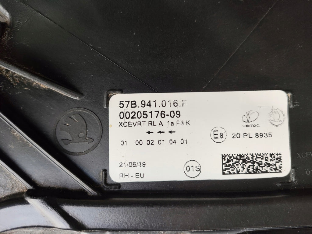Frontscheinwerfer Skoda Karoq 57B941016F LED Rechts Scheinwerfer Headlight SCH2197741523xz