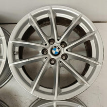 Load image into Gallery viewer, 4x Alufelge 17 Zoll 7.5" 5x112 27ET Glanz Silber 6868217 BMW G31 G30 G32 FEL9720722329mt