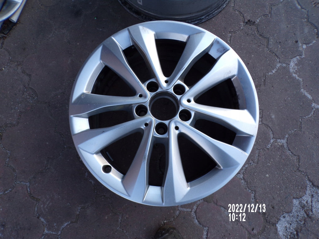 1x Alufelge 17 Zoll 7.0" 5x112 48,5ET Glanz Silber A2054018000 Mercedes-Benz