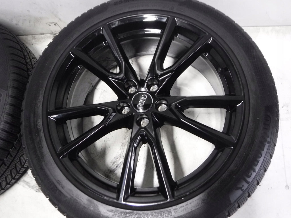 4x Alufelge 20 Zoll 8.0" 5x112 39ET Glanz Schwarz 80A071490C Audi Rim Wheel FEL7603692488bi