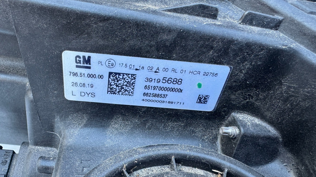 Frontscheinwerfer Opel Astra 39195688 LED Links Scheinwerfer Headlight SCH4329854482na