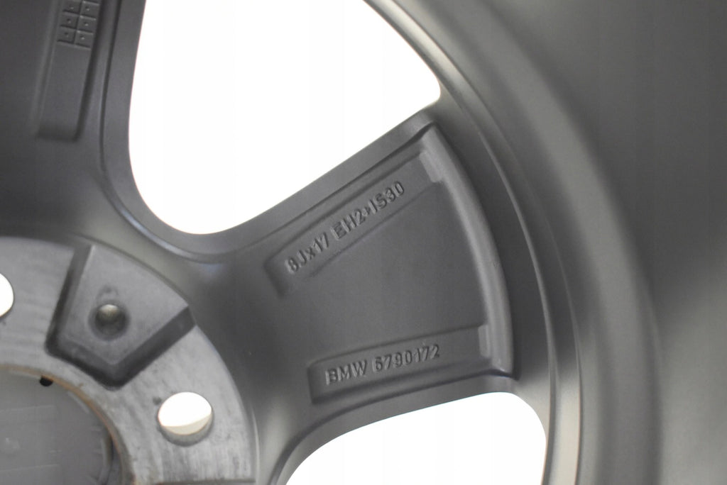 4x Alufelge 17 Zoll 8.0" 5x120 30ET Glanz Grau 6790172 BMW 5 F11 F06 F10 F12 FEL4085171239wg