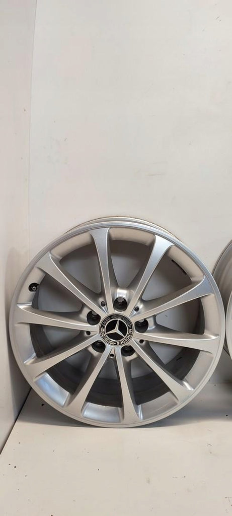 4x Alufelge 17 Zoll 6.5" 5x112 44ET Glanz Silber A1774010300 Mercedes-Benz W247 FEL3955974456wo