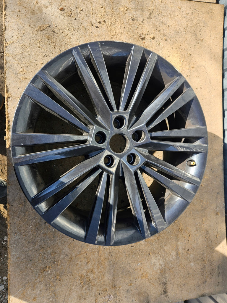 1x Alufelge 19 Zoll 8.0" 5x112 44ET Glanz Schwarz 3V0601025- Skoda Superb Iii FEL5317418520gt