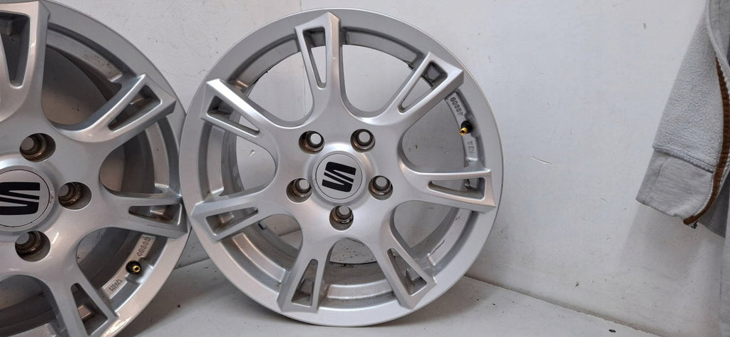 4x Alufelge 15 Zoll 6.0" 5x112 SE016015 Seat Ibiza IV I Rim Wheel FEL3345837242qb
