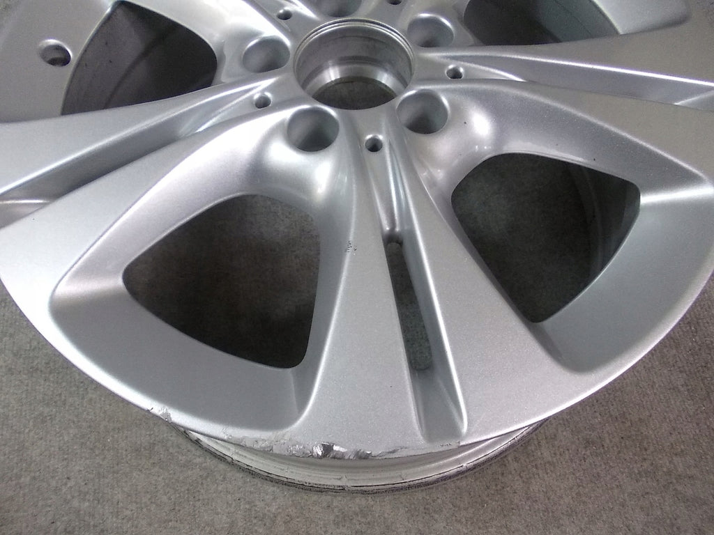 1x Alufelge 17 Zoll 7.0" 5x112 48,5ET Matt Silber A2054014300 Mercedes-Benz