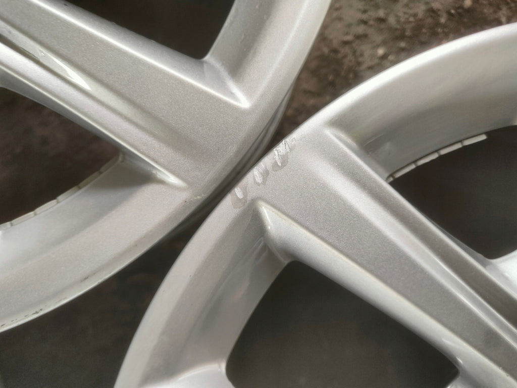 4x Alufelge 17 Zoll 6.5" 5x112 39ET Glanz Silber 6856076 BMW F39 F48 Rim Wheel FEL8374916635uw