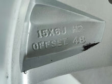 Load image into Gallery viewer, 1x Alufelge 15 Zoll 6.0" 4x100 48ET Glanz Silber 52910K7100 Hyundai I10 III I20 FEL2616703814dj