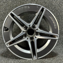 1x Alufelge 18 Zoll 58ET Glanz Schwarz A2064016600 Mercedes-Benz W206 Rim Wheel FEL4833267879eo