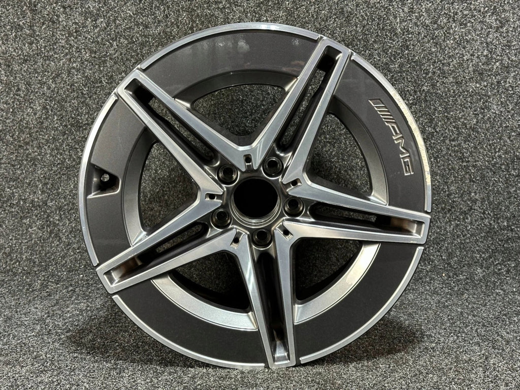 1x Alufelge 18 Zoll 58ET Glanz Schwarz A2064016600 Mercedes-Benz W206 Rim Wheel FEL4833267879eo