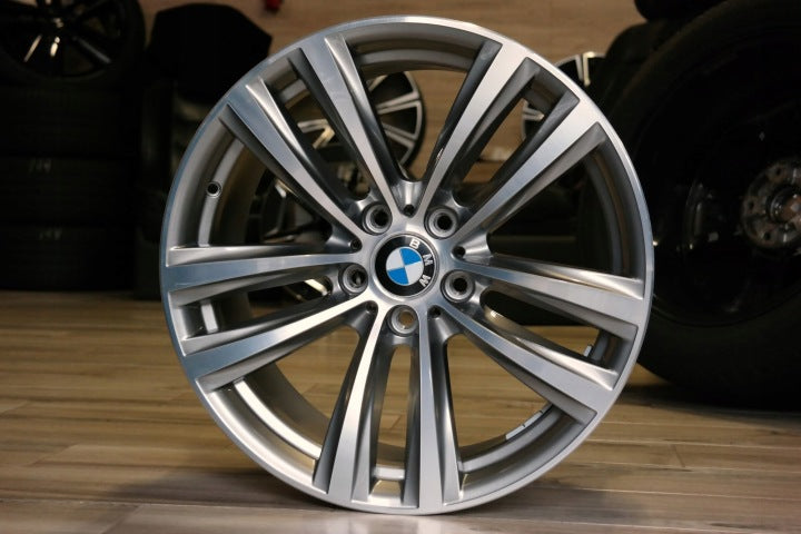 1x Alufelge 19 Zoll 9.0" 5x120 42ET 6854682 BMW F34 F30 Rim Wheel FEL2235520424gm