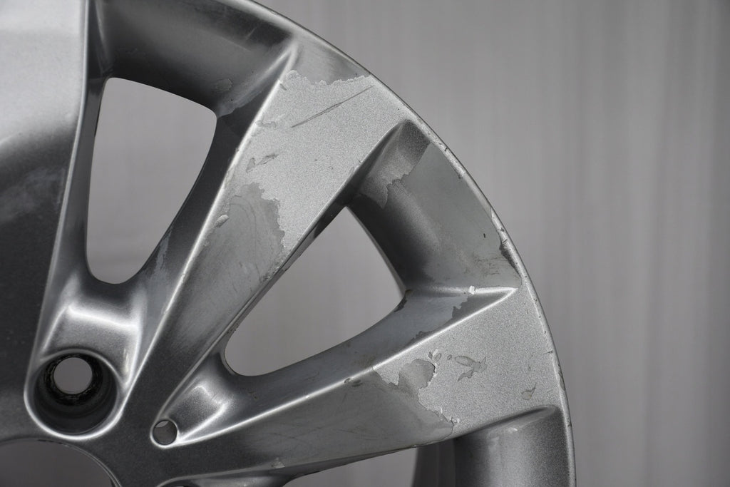 1x Alufelge 16 Zoll 6.5" 5x112 52ET Glanz Silber A4474010301 Mercedes-Benz