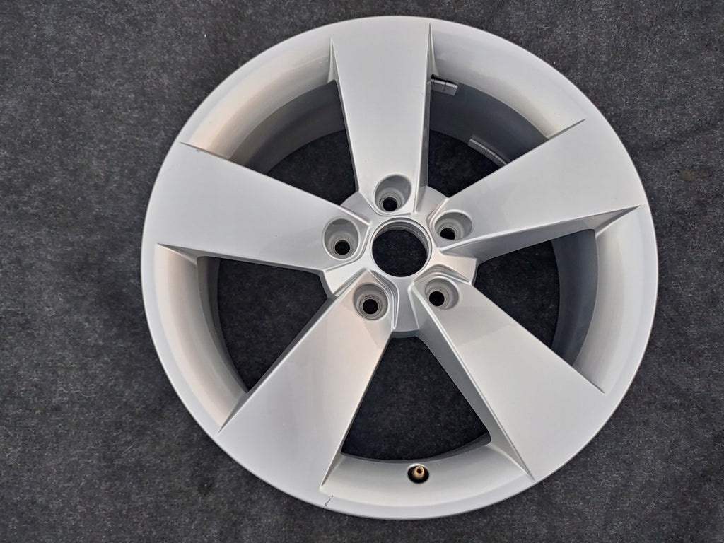 1x Alufelge 17 Zoll 7.0" 5x112 45ET Glanz Silber 57A601025 Skoda Karoq Rim Wheel FEL9825072886li