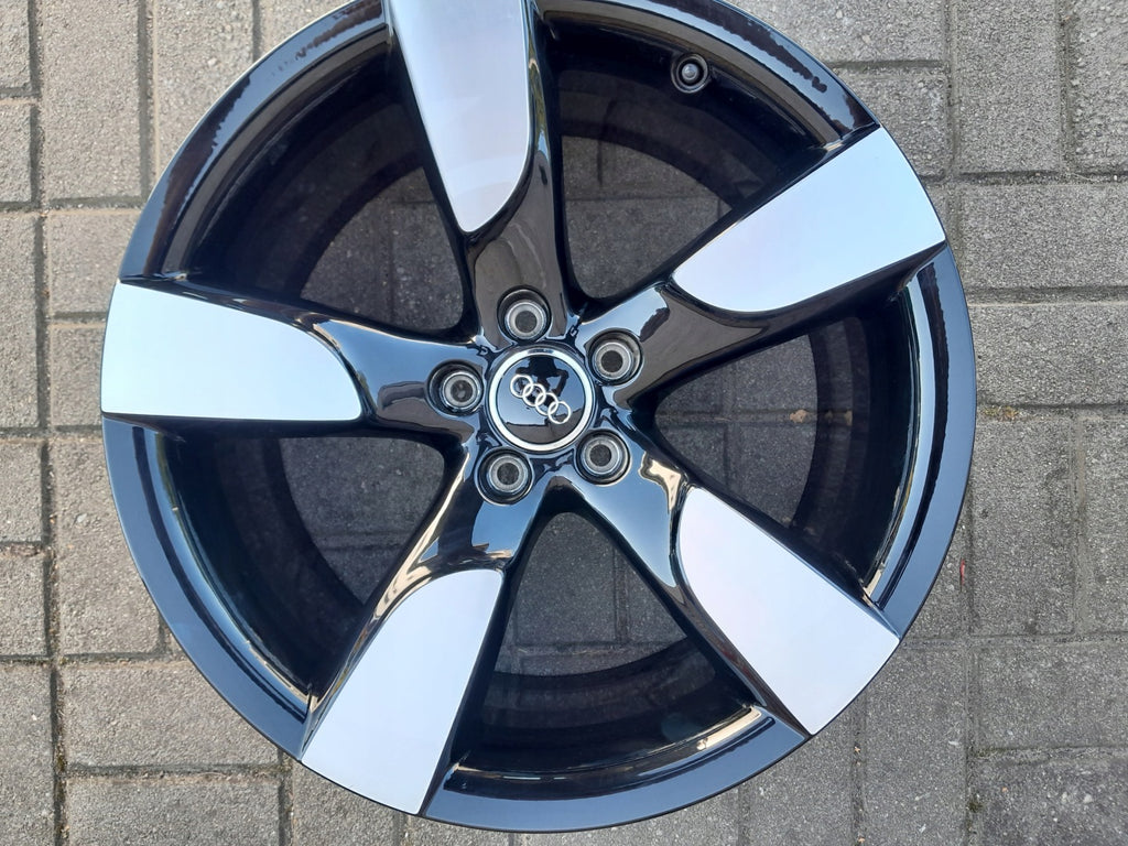 1x Alufelge 19 Zoll 9.0" 5x112 33ET Glanz Silber 8T0071499A Audi Rim Wheel FEL3584532691kp