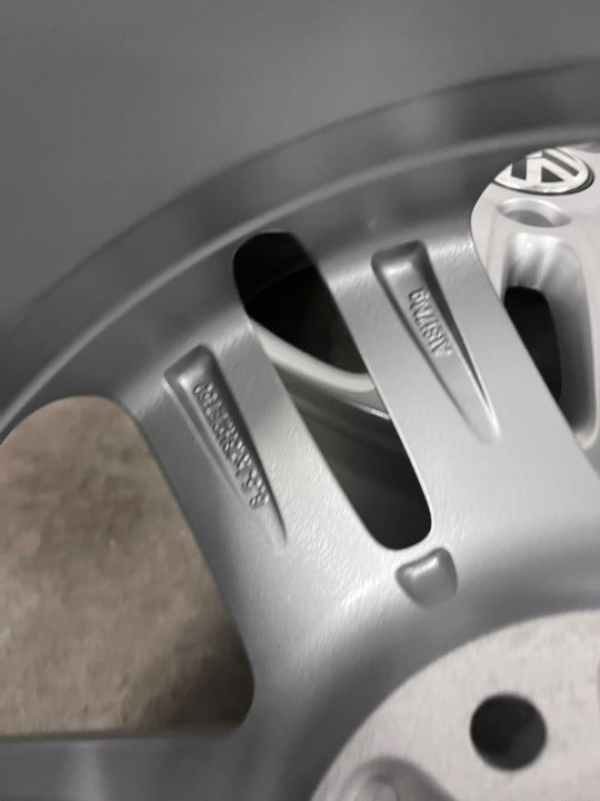 4x Alufelge 16 Zoll 6.5" 5x112 1K0601025AJ VW Golf VIII Touran I Caddy Rim Wheel FEL5851683358xp