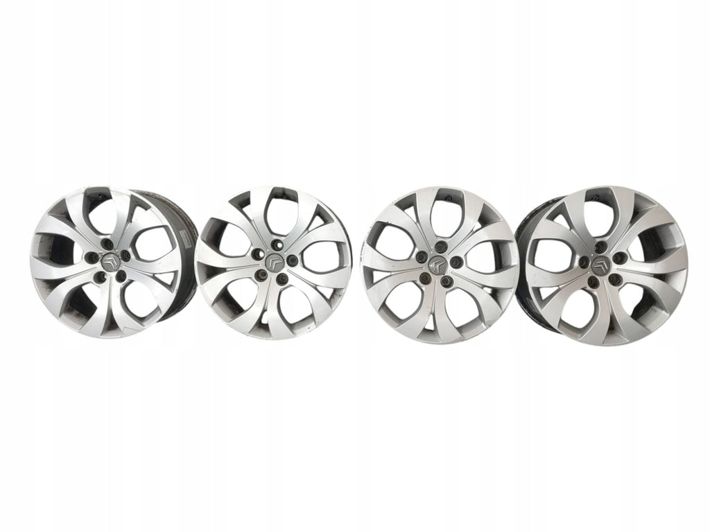 4x Alufelge 17 Zoll 7.0" 5x108 32ET Glanz Silber 9656877580 Citroën C5 Iii FEL2620913542ek