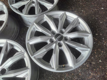 Laden Sie das Bild in den Galerie-Viewer, 4x Alufelge 17 Zoll 7.0" 5x112 34ET Glanz Silber 80A601025J Audi Rim Wheel FEL3828184443rx