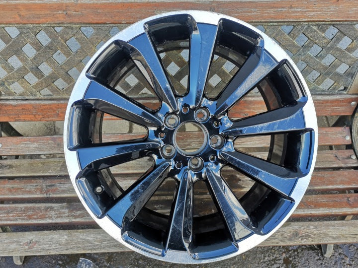 1x Alufelge 19 Zoll 7.5" 5x112 44ET Glanz Schwarz A2054012900 Mercedes-Benz A205 FEL7220339473qd