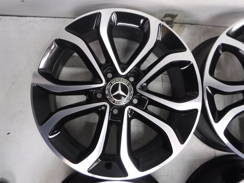 1x Alufelge 17 Zoll 7.0" 5x112 48 5ET A2054010200 Mercedes-Benz W205 Rim Wheel