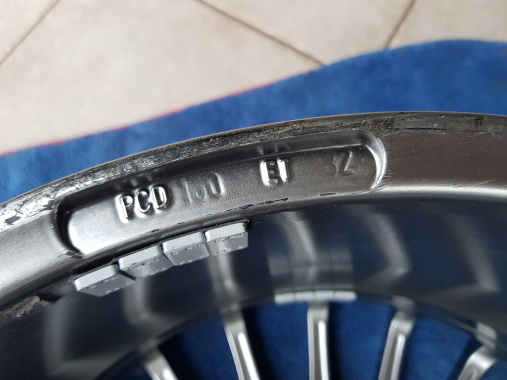 1x Alufelge 18 Zoll 8.0" 5x100 32ET KBA48185 Rim Wheel FEL5071504017lw