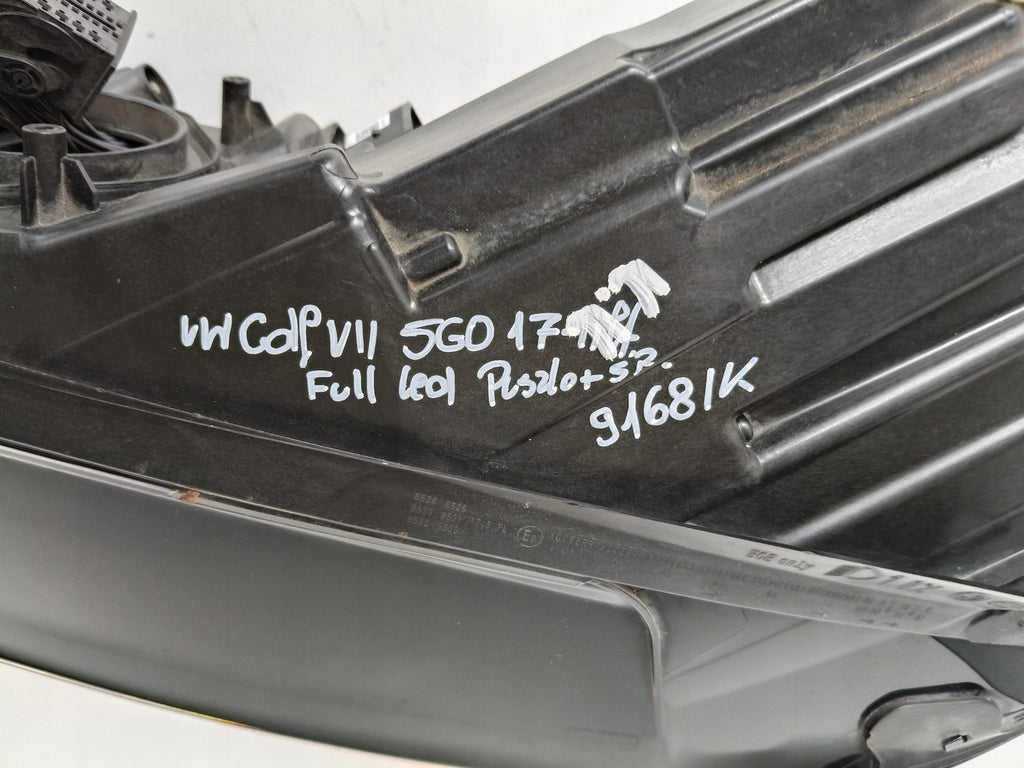 Frontscheinwerfer VW Golf VII 5G1941081C Full LED Links Scheinwerfer Headlight SCH4879552381ei