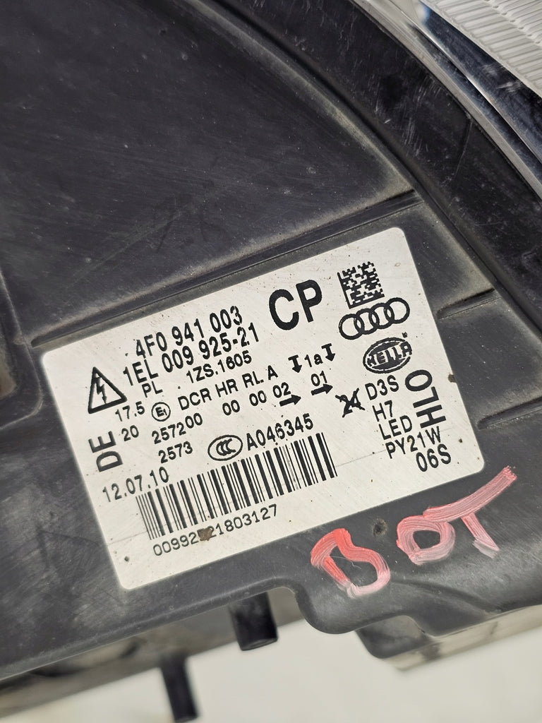 Frontscheinwerfer Audi A6 C6 4F0941003CP Xenon Links Scheinwerfer Headlight