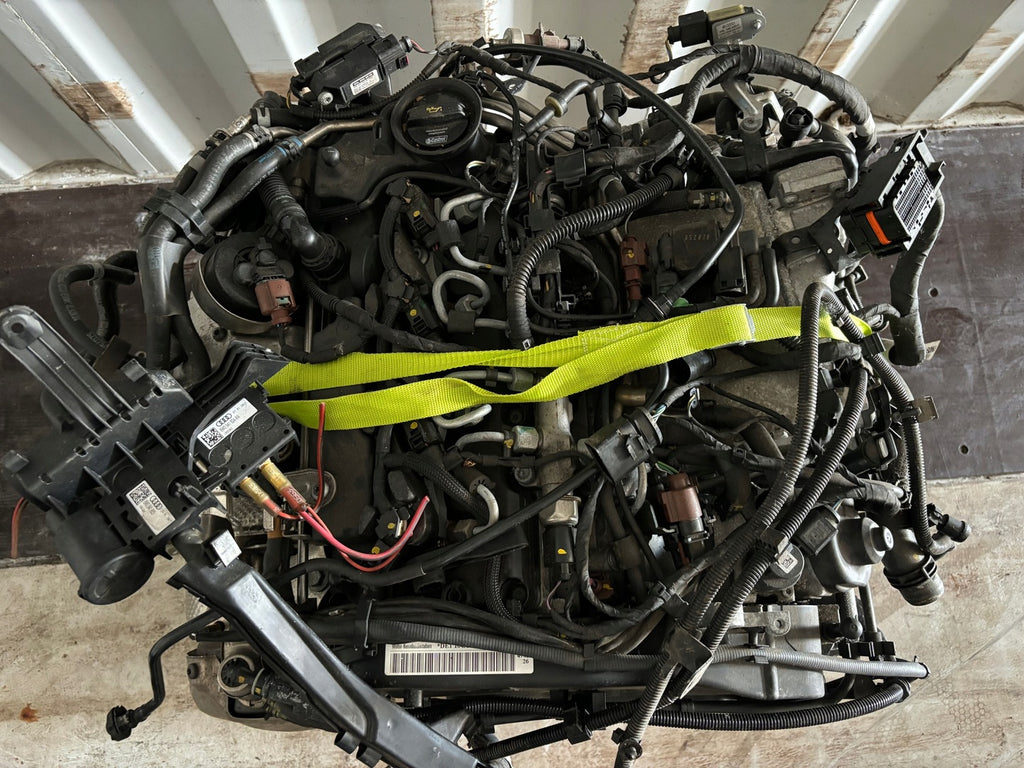 Motor Audi C7 B9 DET 2.0 TDI 190PS 127TKm 2017 Diesel Engine Komplett