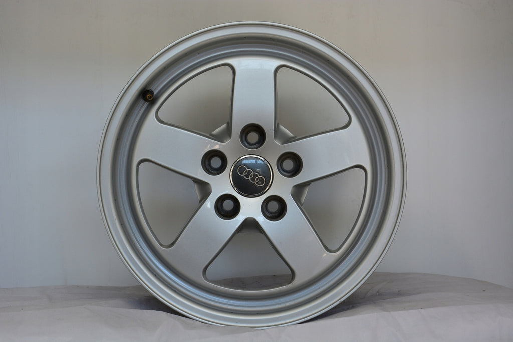 1x Alufelge 16 Zoll 7.0" 5x112 35ET Glanz Silber 8W0601025 Audi Rim Wheel