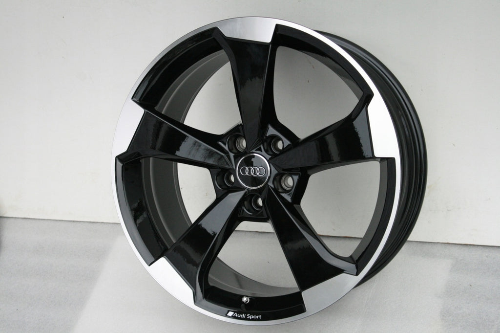 4x Alufelge 19 Zoll 8.5" 5x112 40ET Glanz Schwarz 8W0601025CG Audi A4 Allroad FEL4487512459iu
