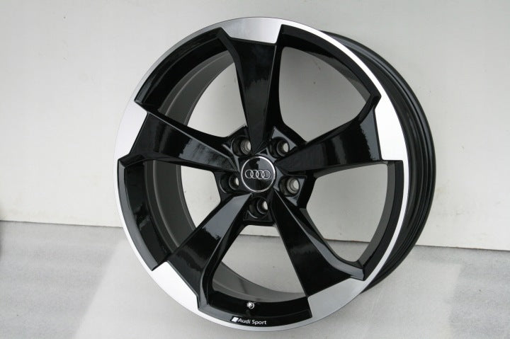 4x Alufelge 19 Zoll 8.5" 5x112 40ET Glanz Schwarz 8W0601025CG Audi A4 Allroad FEL4487512459iu