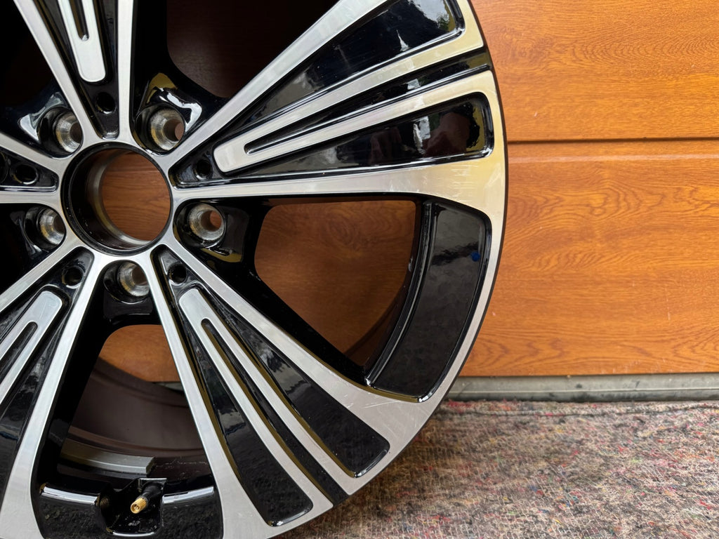 1x Alufelge 18 Zoll 8.0" 5x112 32 5ET Glanz Schwarz A2144012200 Mercedes-Benz FEL7160898544qw