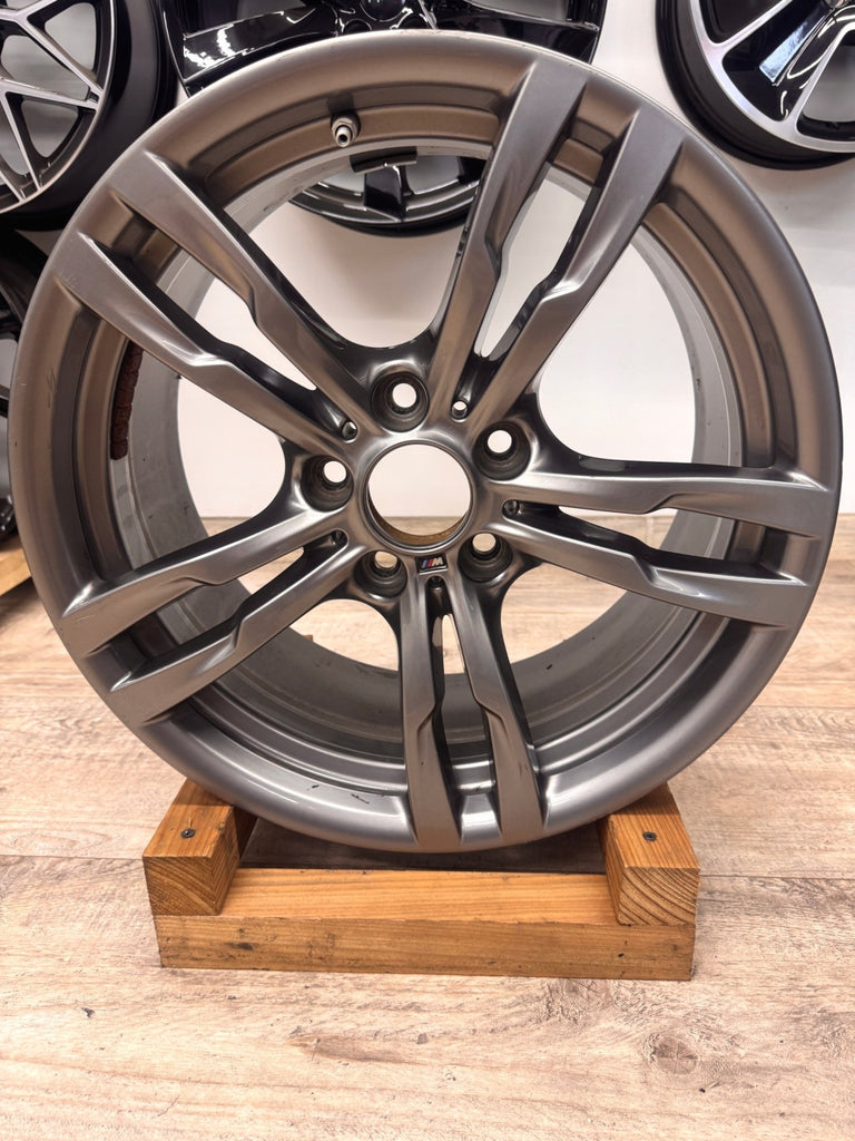 1x Alufelge 18 Zoll 8.5" 5x120 47ET Glanz Grau 7852492GR BMW 3 F34 F30 F32 FEL5022323083ps