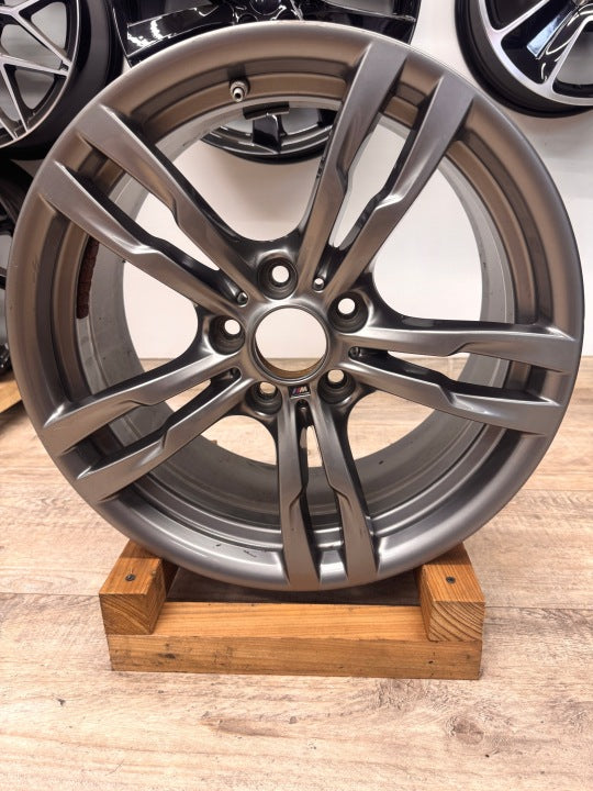 1x Alufelge 18 Zoll 8.5" 5x120 47ET Glanz Grau 7852492GR BMW 3 F34 F30 F32 FEL5022323083ps
