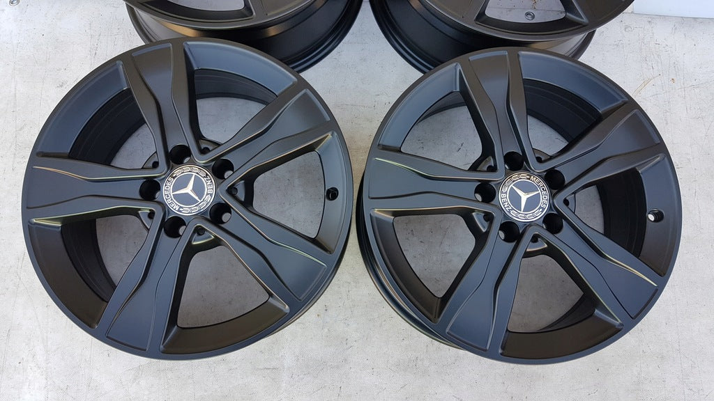 4x Alufelge 17 Zoll 7.0" 5x112 48 5ET A2054010800 Mercedes-Benz W205 Rim Wheel FEL5909445125gg